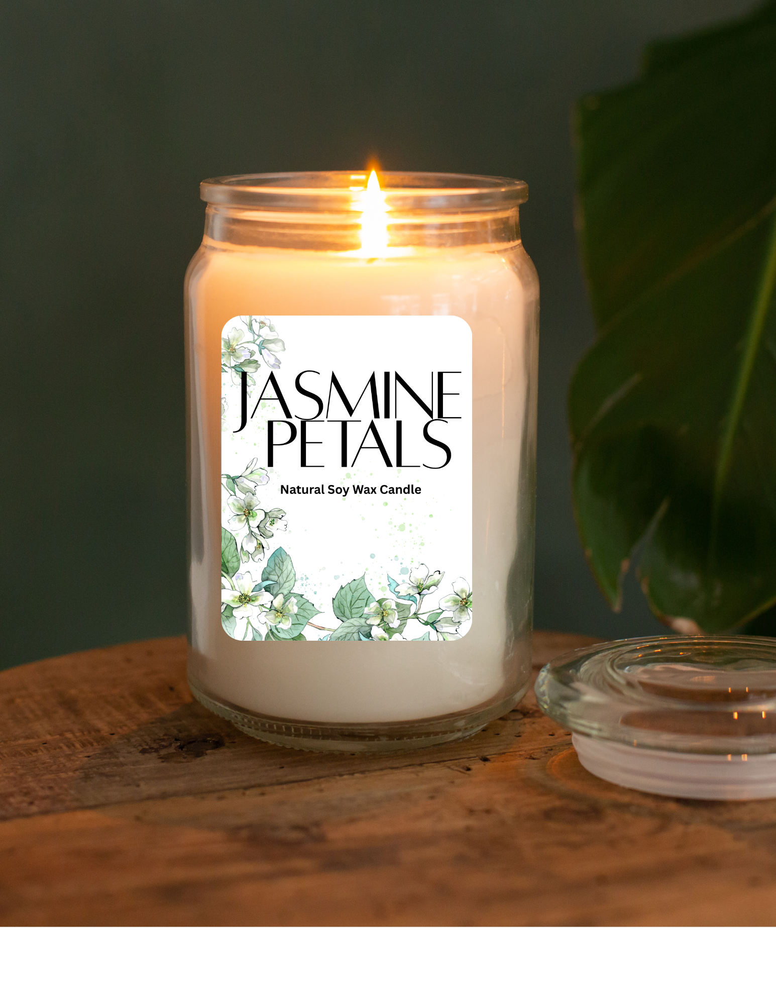 Jasmine Petals Scented Candle