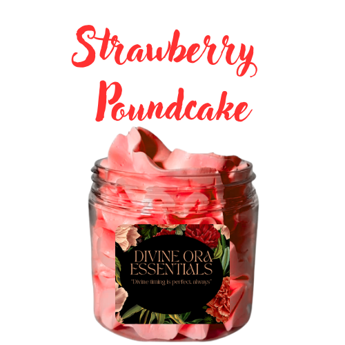 Strawberry Poundcake Whipped Body Butter