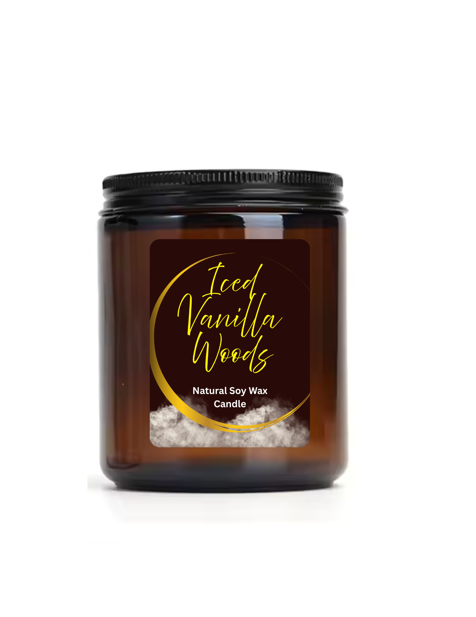 Iced Vanilla Woods Scented Candle