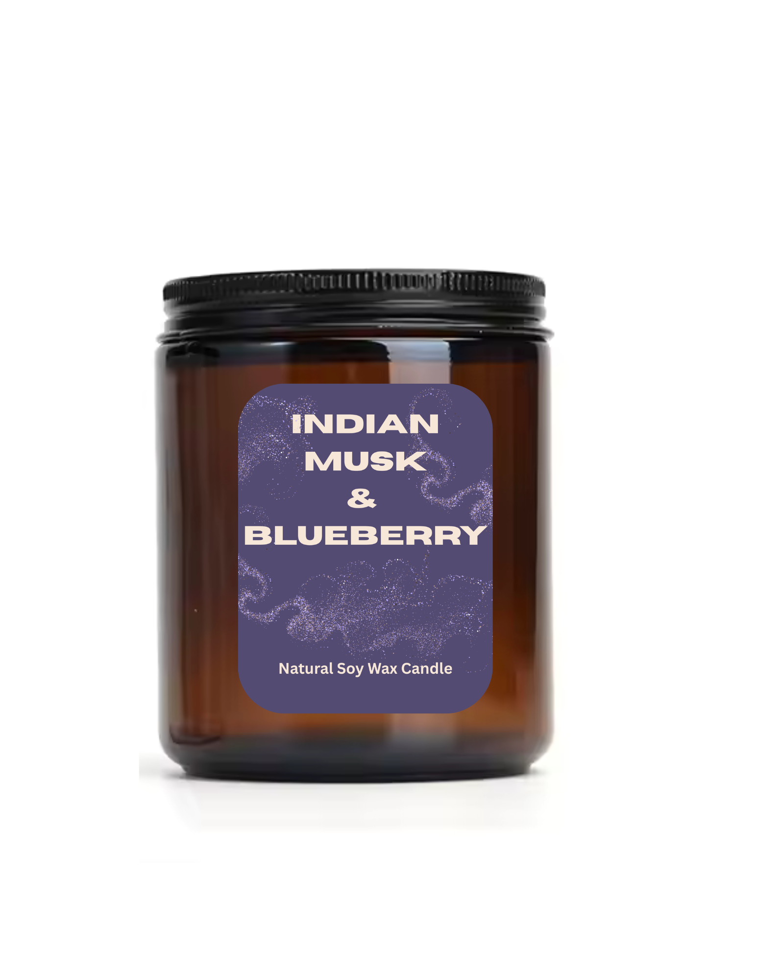 Indian Musk and Blueberry Scented Candle