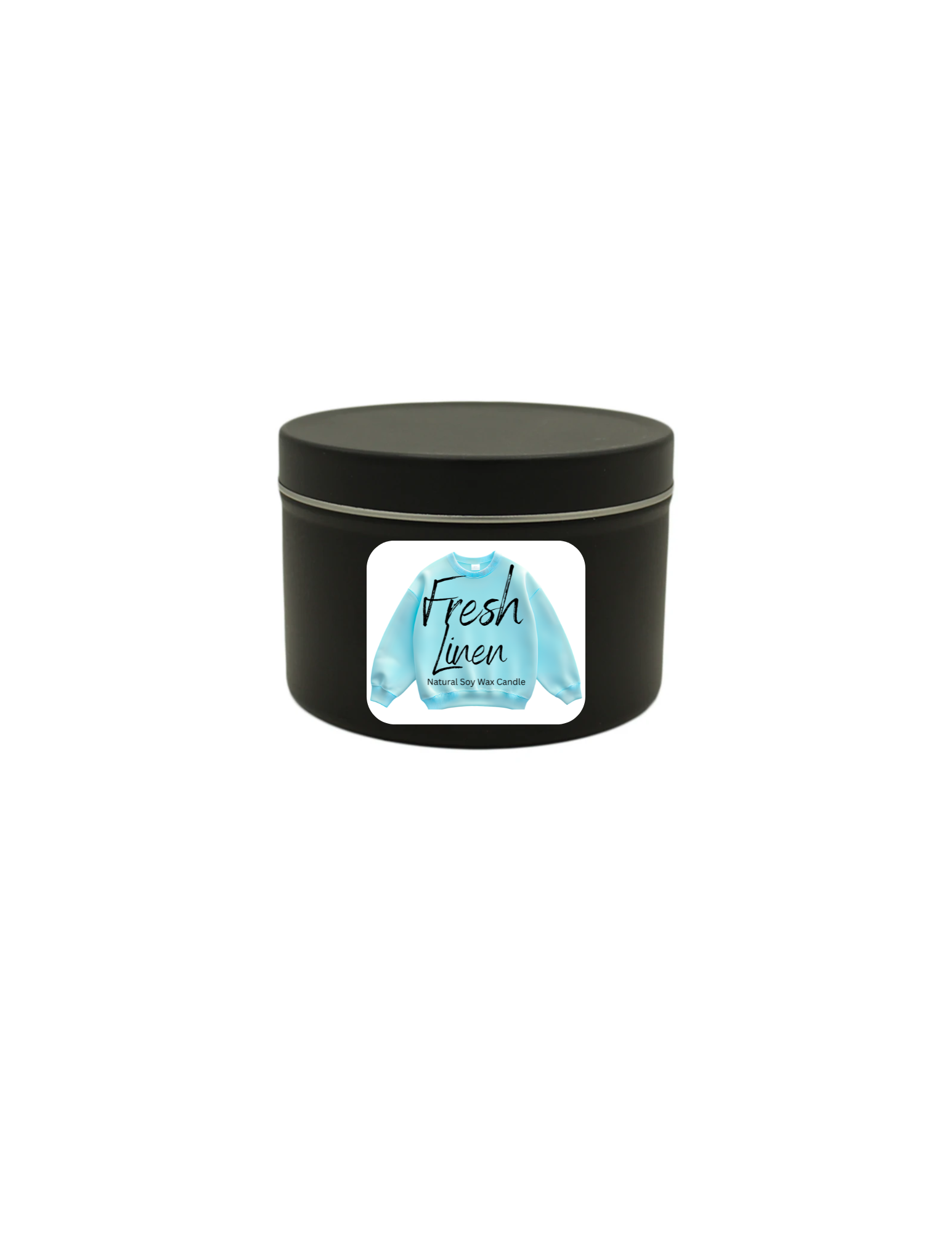 Fresh Linen Odor Eliminator Natural Soy Wax Candle