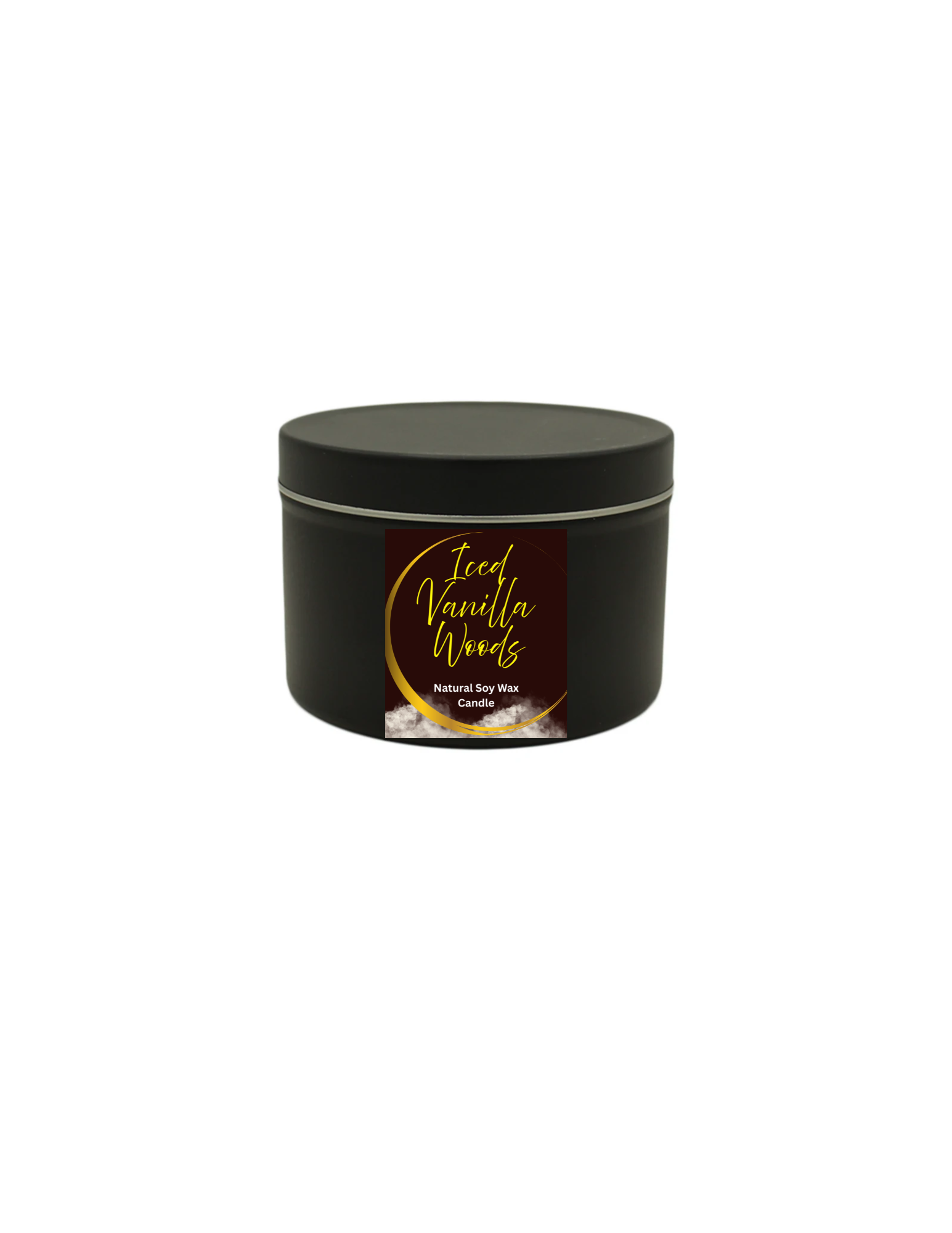 Iced Vanilla Woods Scented Candle