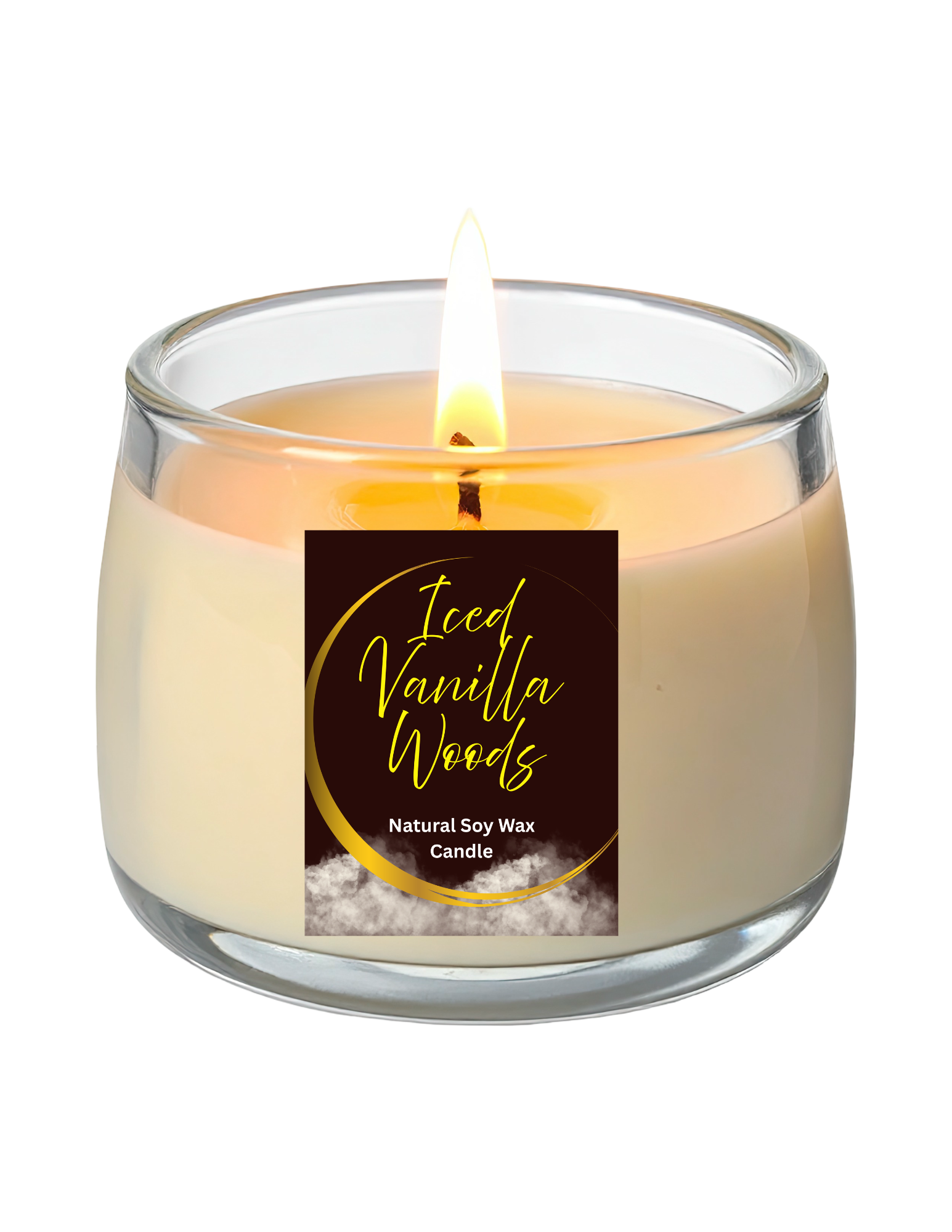 Iced Vanilla Woods Scented Candle