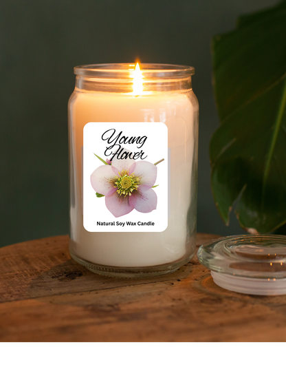 Young Flower Scented Candle